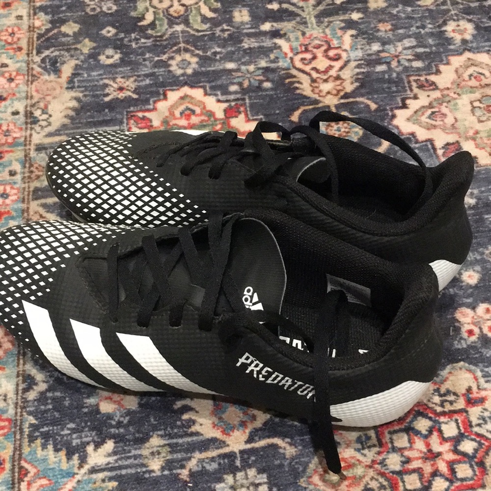 Adidas soccer cleat and shield guard